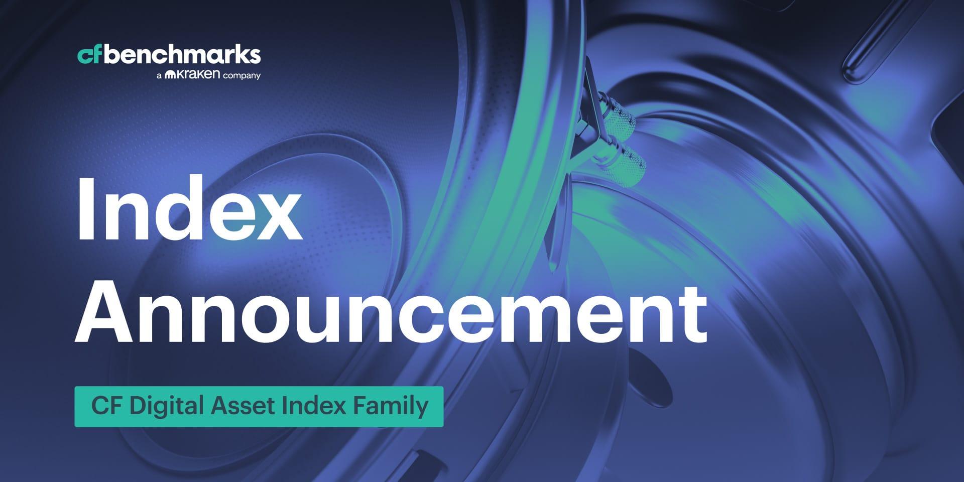 Expansion of the CF Digital Asset Index Family to include CF Shiba Inu-Dollar Settlement Price and Spot Rate